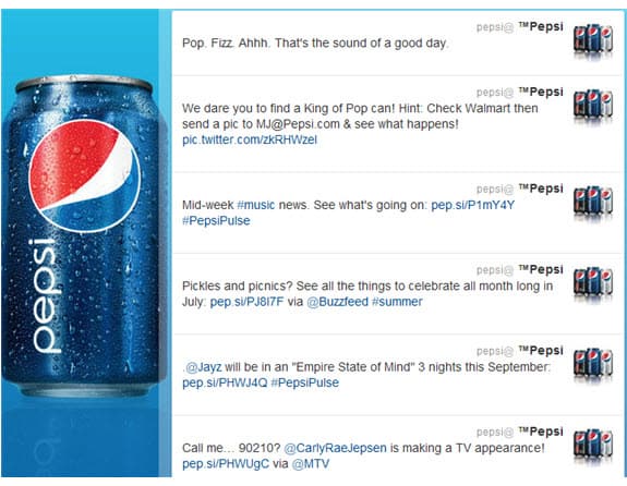 Pepsi Twitter